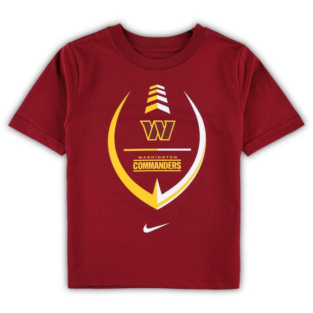 Washington Commanders Girls Preschool Icon T-Shirt - Burgundy - Nike
