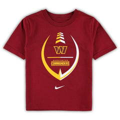 Washington Commanders Girls Preschool Icon T-Shirt - Burgundy - Nike