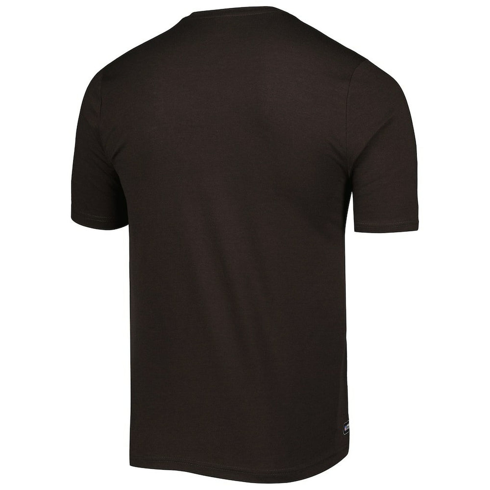 Cleveland Browns New Era Combine Authentic Ball Logo T-Shirt - Brown - NFL