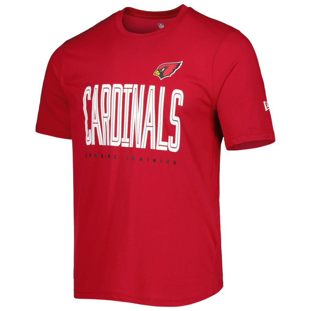 Arizona Cardinals New Era Combine Authentic Training Huddle Up T-Shirt - Cardinal - NFL
