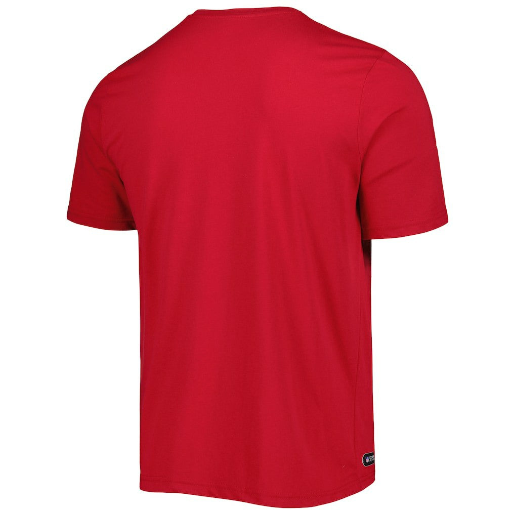 Arizona Cardinals New Era Combine Authentic Training Huddle Up T-Shirt - Cardinal - NFL