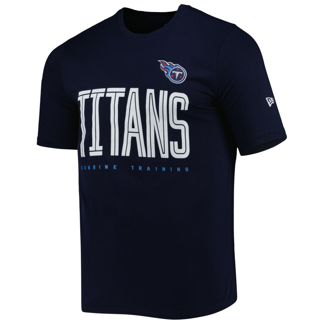 Tennessee Titans New Era Combine Authentic Training Huddle Up T-Shirt - Navy - NFL
