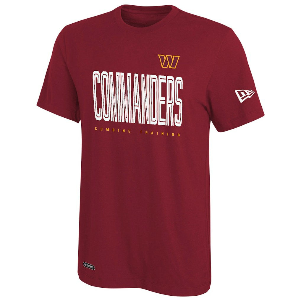 Washington Commanders New Era Combine Authentic Training Huddle Up T-Shirt - Burgundy - NFL