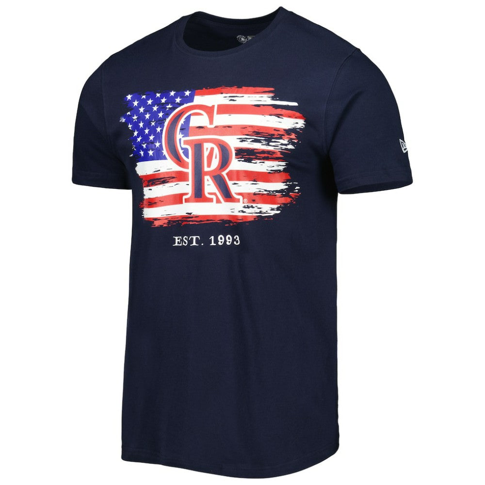 Colorado Rockies New Era 4th of July Jersey T-Shirt Sale