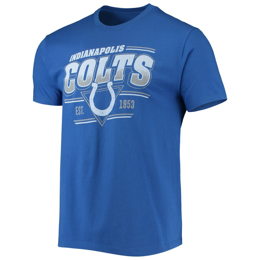 Indianapolis Colts Junk Food Throwback T-Shirt - Royal - NFL