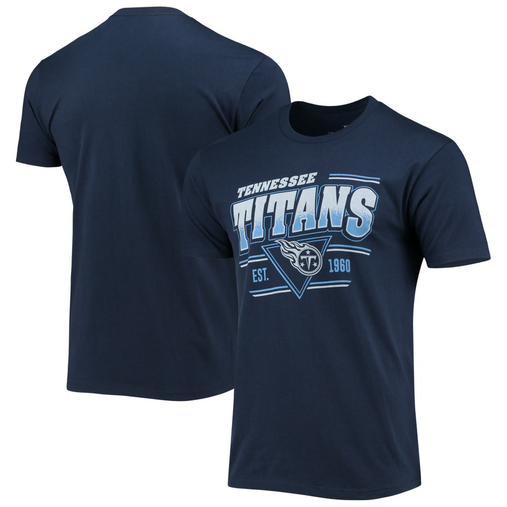 Tennessee Titans Junk Food Throwback T-Shirt - Navy - NFL
