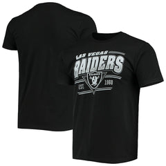 Las Vegas Raiders Junk Food Throwback T-Shirt - Black - NFL