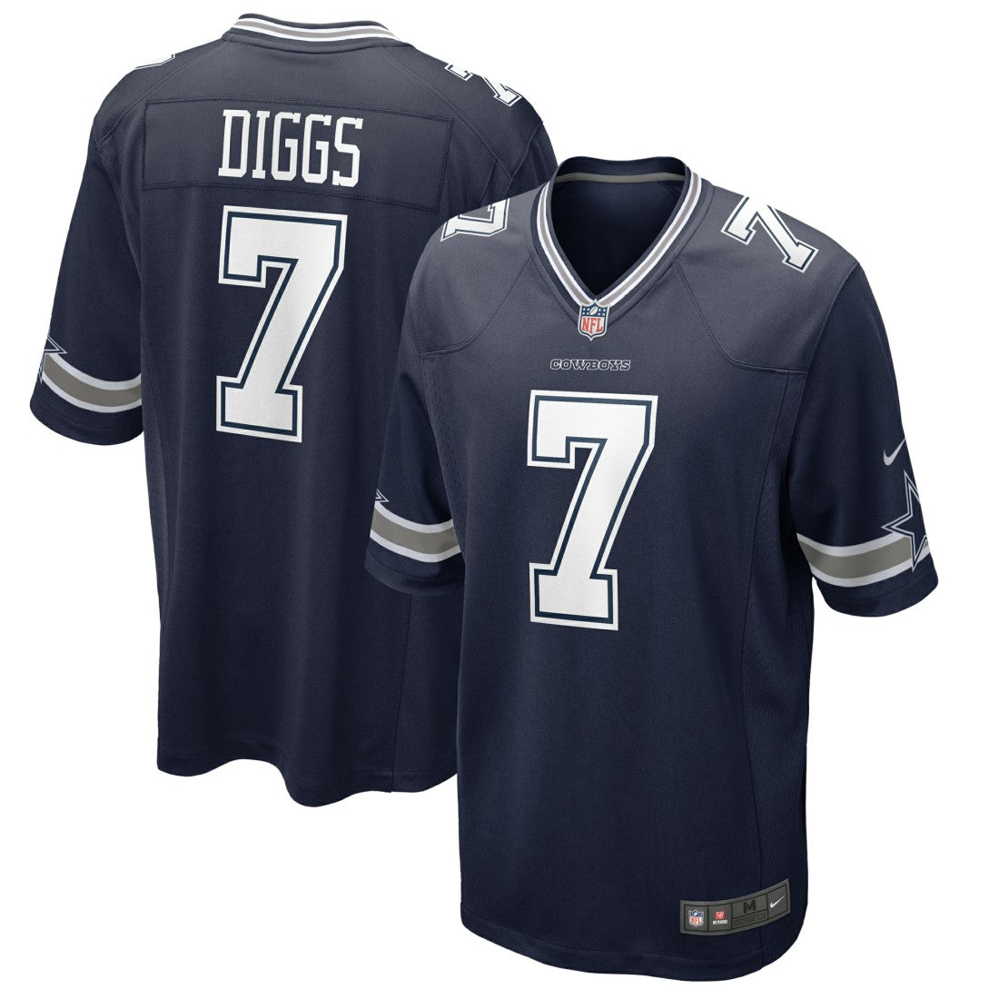 Trevon Diggs Dallas Cowboys Game Jersey - Navy - Nike
