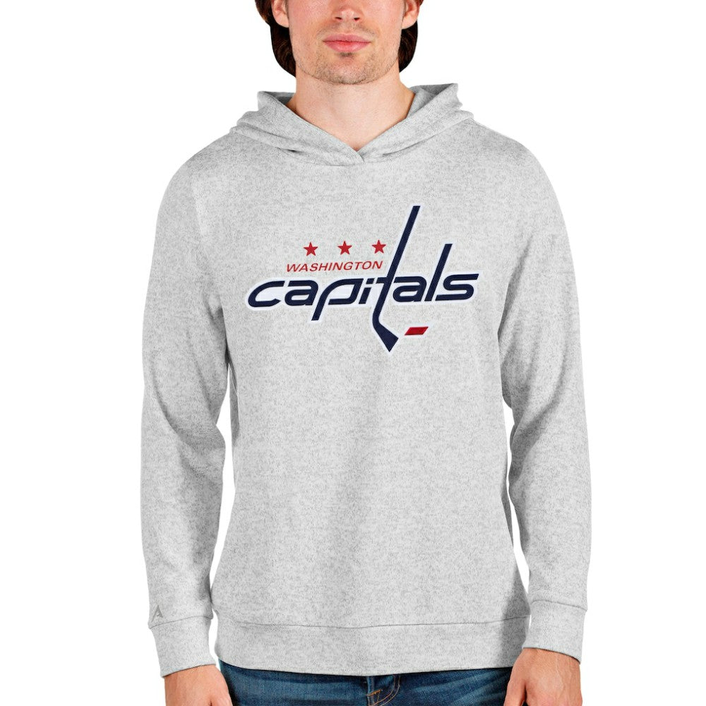 Washington Capitals Antigua Absolute Pullover Hoodie - Heathered Gray | NHL discount