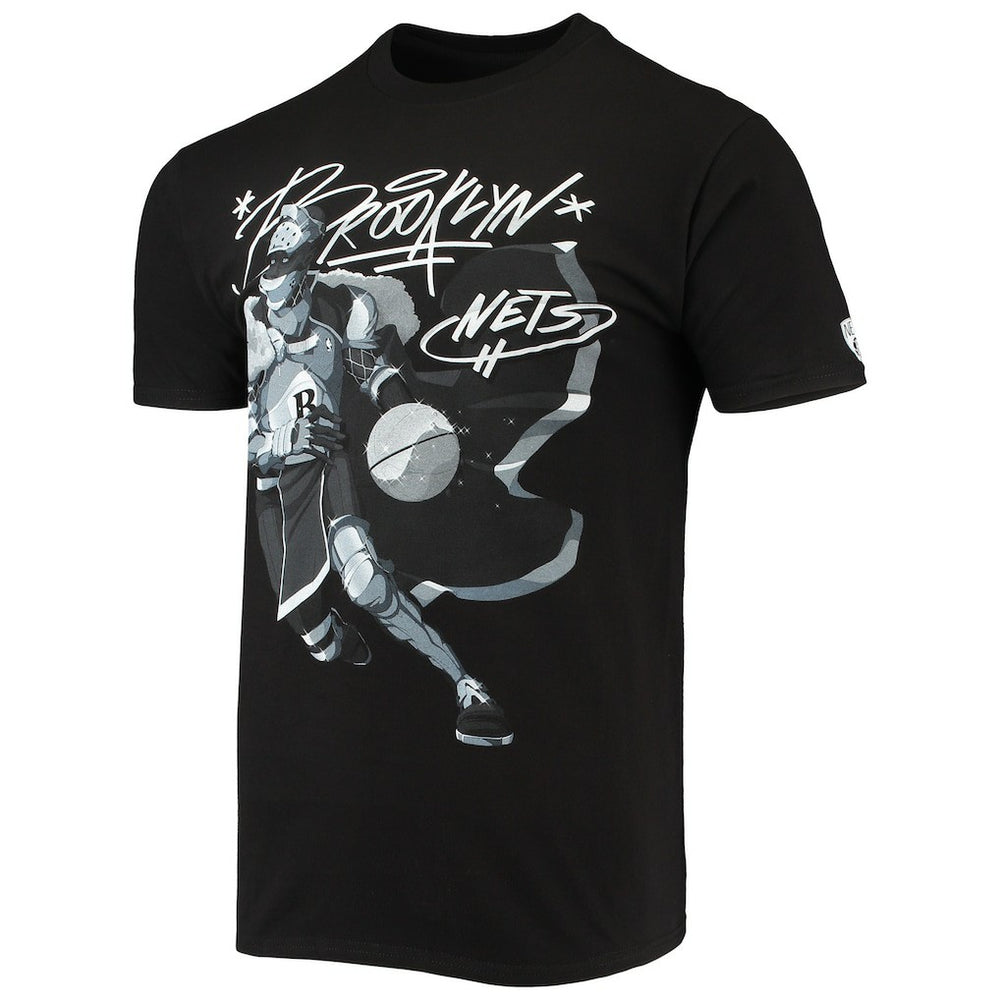 Brooklyn Nets NBA x McFlyy Identify Artist Series T-Shirt Black