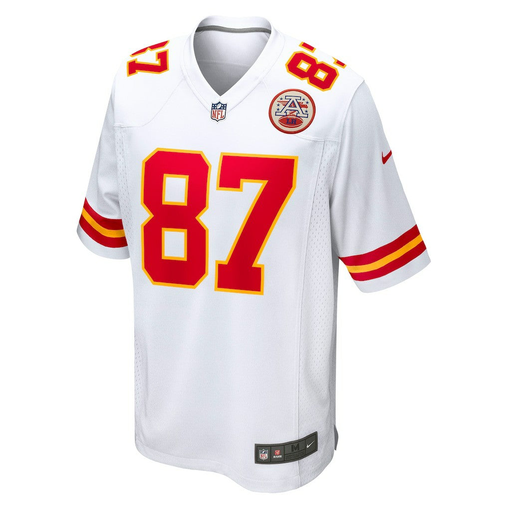 Travis Kelce Kansas City Chiefs Player Game Jersey - White - Nike