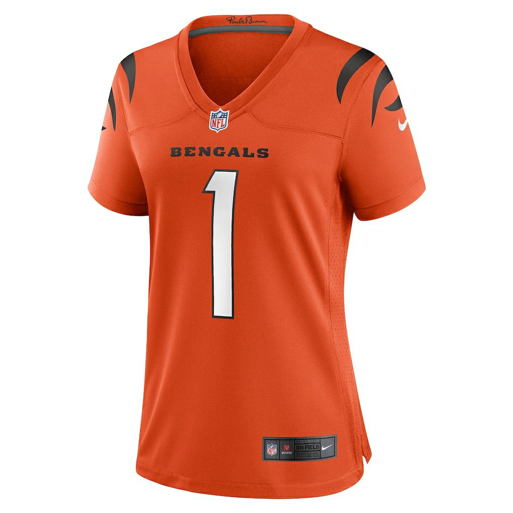 Ja'Marr Chase Cincinnati Bengals Women's Alternate Game Jersey - Orange - Nike