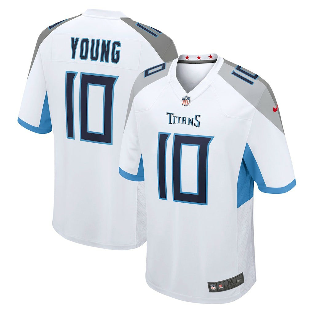 Vince Young Tennessee Titans Retired Player Game Jersey - White - Nike
