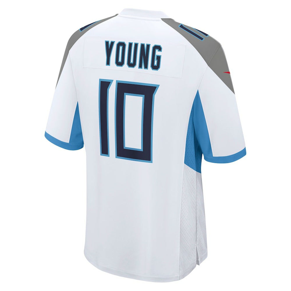 Vince Young Tennessee Titans Retired Player Game Jersey - White - Nike