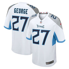 Eddie George Tennessee Titans Retired Player Game Jersey - White - Nike