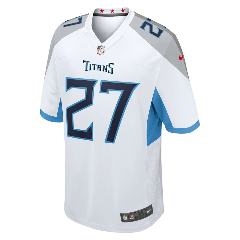 Eddie George Tennessee Titans Retired Player Game Jersey - White - Nike