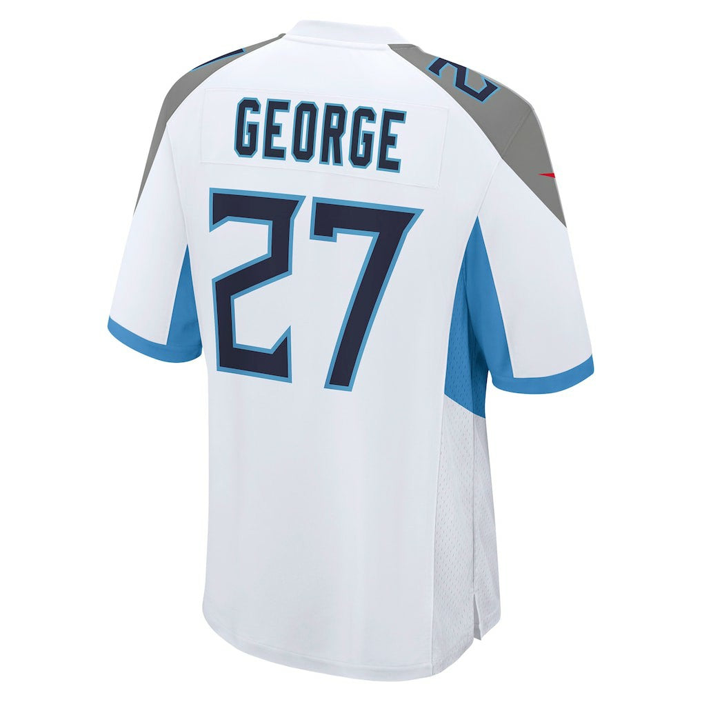 Eddie George Tennessee Titans Retired Player Game Jersey - White - Nike