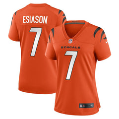 Boomer Esiason Cincinnati Bengals Women's Retired Game Jersey - Orange - Nike