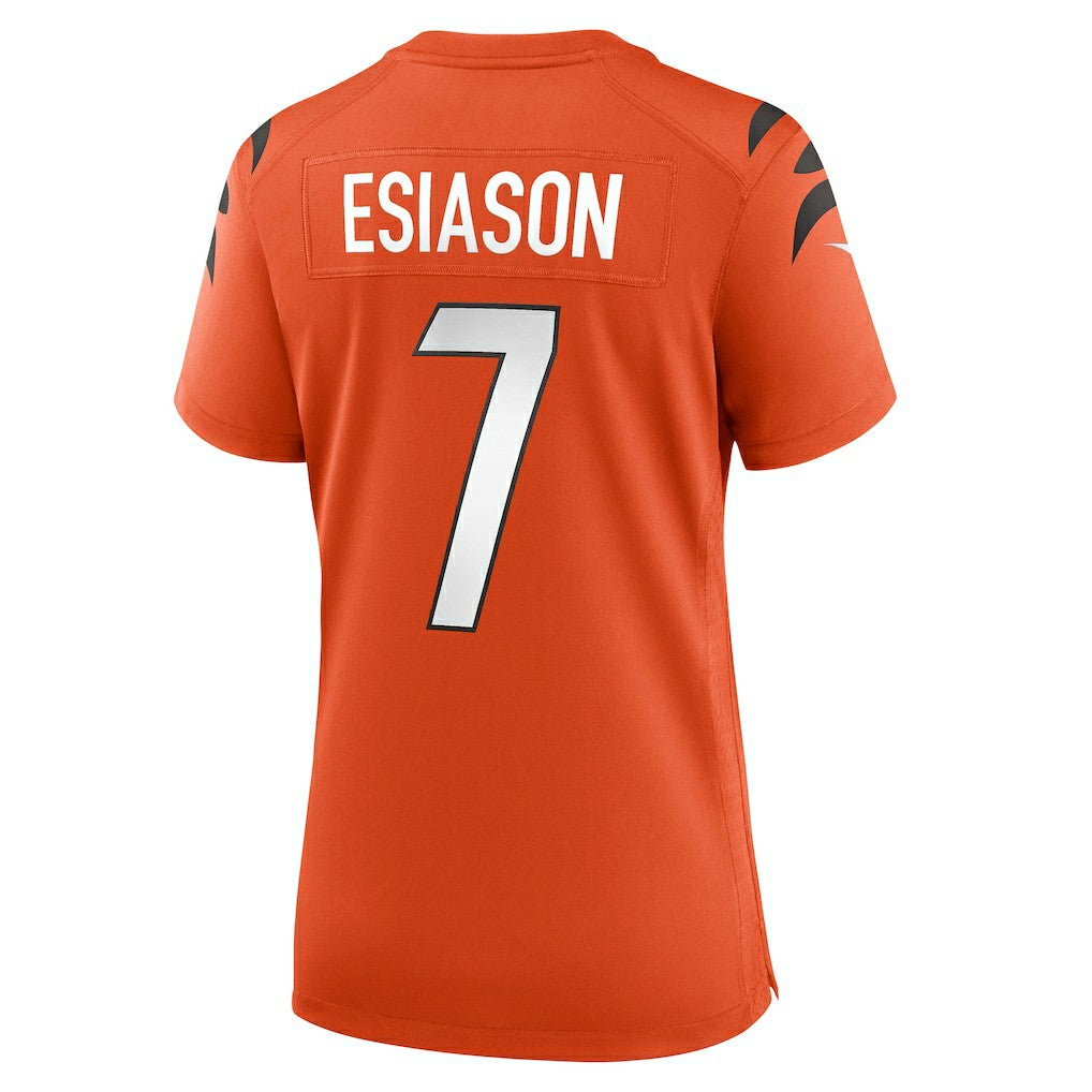 Boomer Esiason Cincinnati Bengals Women's Retired Game Jersey - Orange - Nike