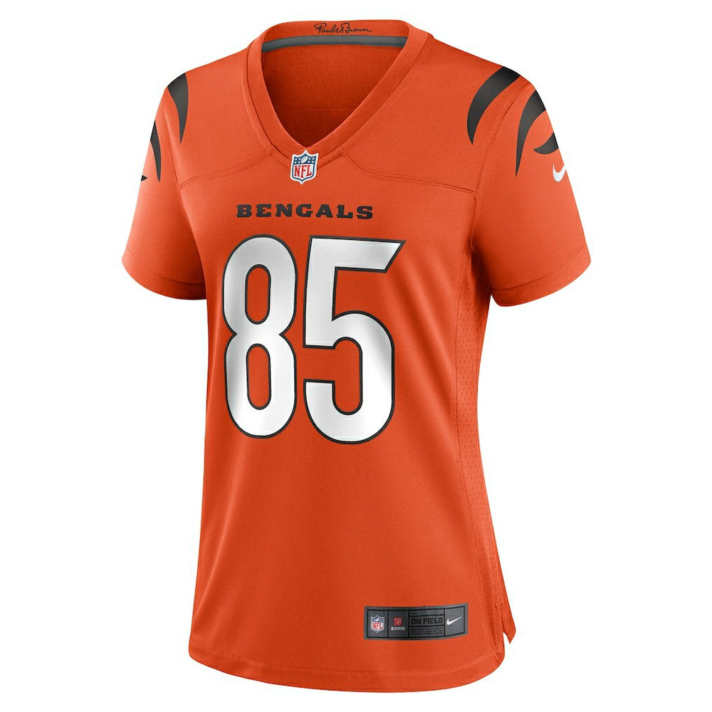 Chad Johnson Cincinnati Bengals Women's Retired Game Jersey - Orange - Nike