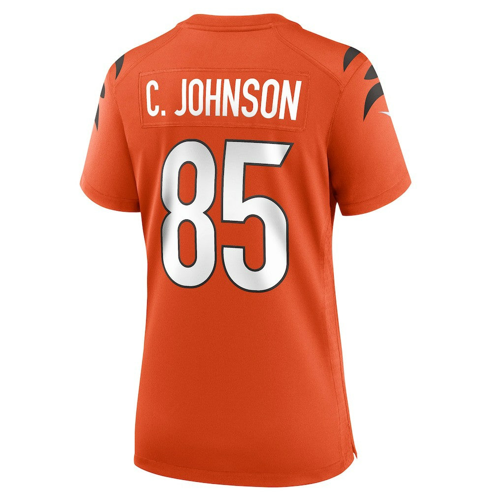 Chad Johnson Cincinnati Bengals Women's Retired Game Jersey - Orange - Nike