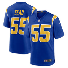 Junior Seau Los Angeles Chargers Retired Player Alternate Game Jersey - Royal - Nike