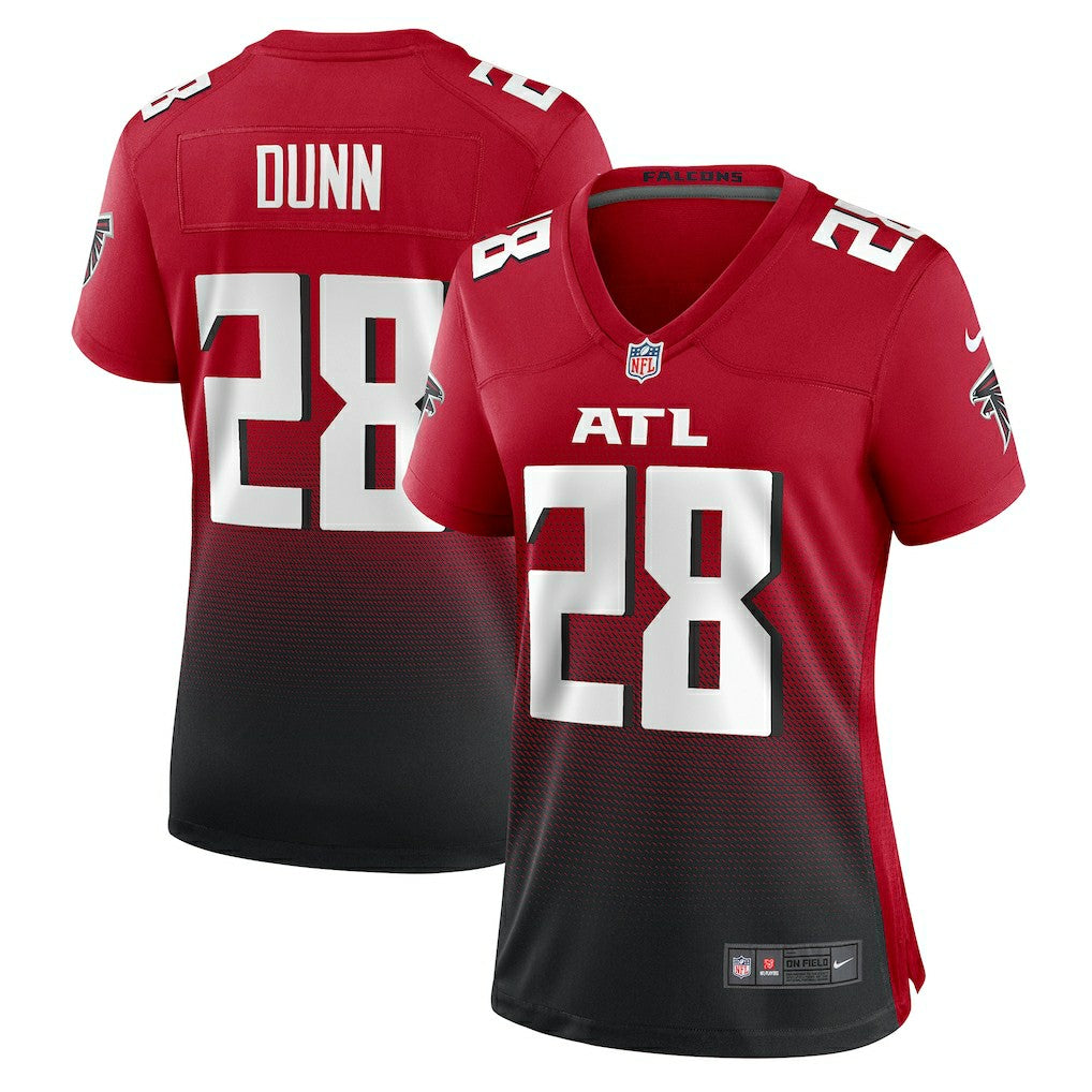 Warrick Dunn Atlanta Falcons Women's Retired Game Jersey - Red - Nike