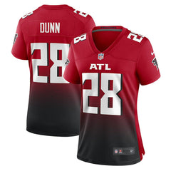 Warrick Dunn Atlanta Falcons Women's Retired Game Jersey - Red - Nike