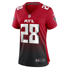 Warrick Dunn Atlanta Falcons Women's Retired Game Jersey - Red - Nike