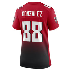Tony Gonzalez Atlanta Falcons Women's Retired Game Jersey - Red - Nike