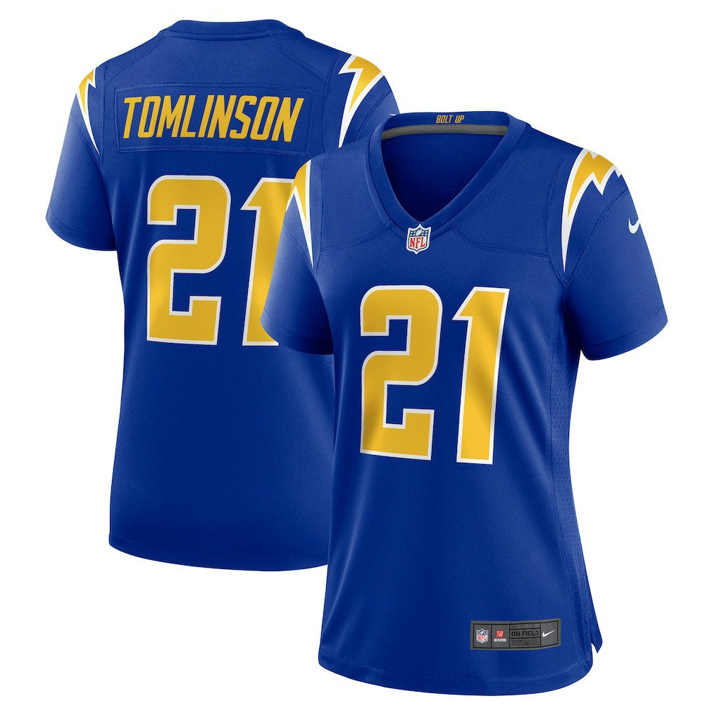 LaDainian Tomlinson Los Angeles Chargers Women's Retired Game Jersey - Royal - Nike