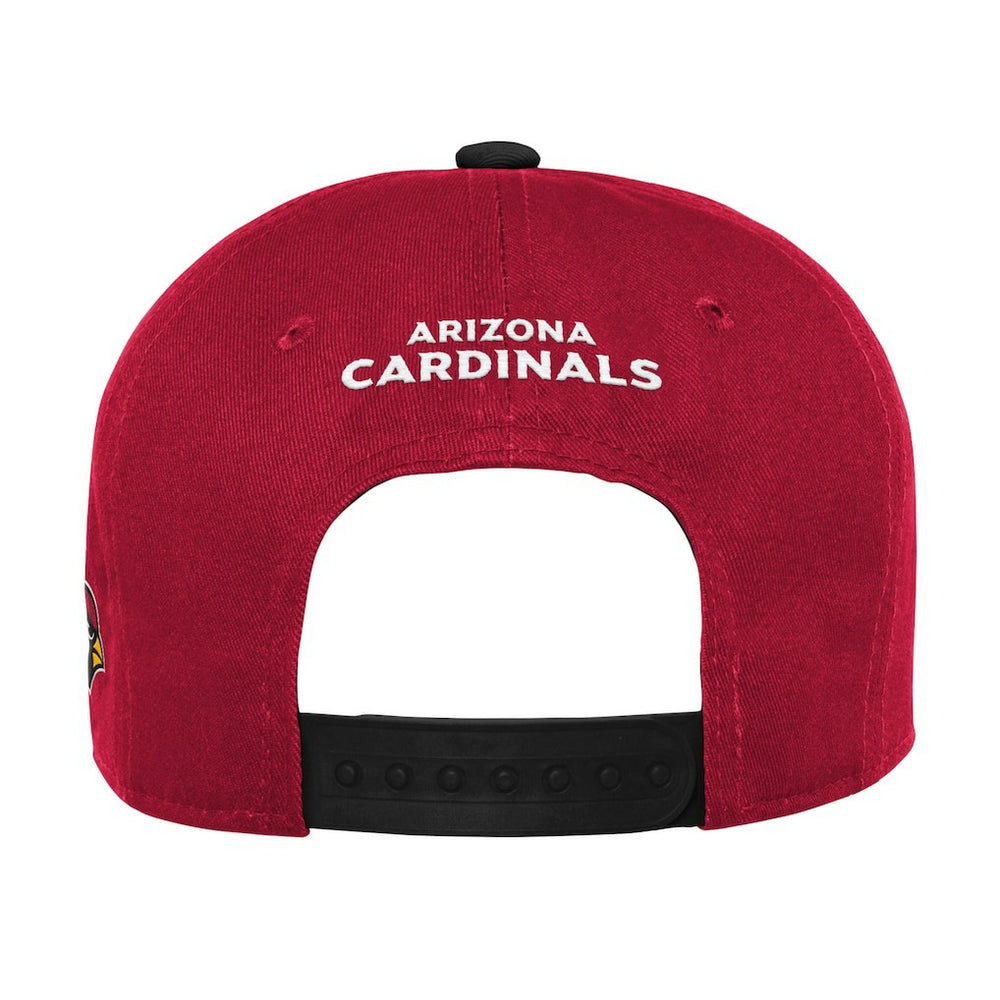 Arizona Cardinals Youth Lock Up Snapback Hat - Cardinal/Black - NFL