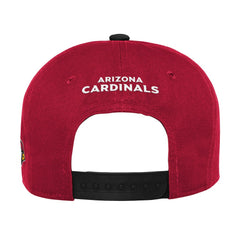 Arizona Cardinals Youth Lock Up Snapback Hat - Cardinal/Black - NFL
