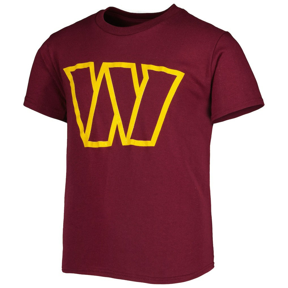 Washington Commanders Youth Team Logo T-Shirt - Burgundy - NFL