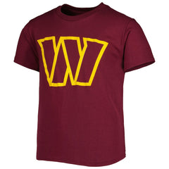 Washington Commanders Youth Team Logo T-Shirt - Burgundy - NFL