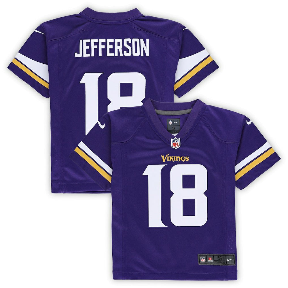 Justin Jefferson Minnesota Vikings Preschool Game Jersey - Purple - Nike