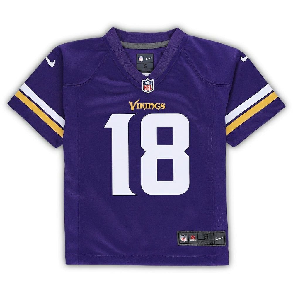 Justin Jefferson Minnesota Vikings Preschool Game Jersey - Purple - Nike