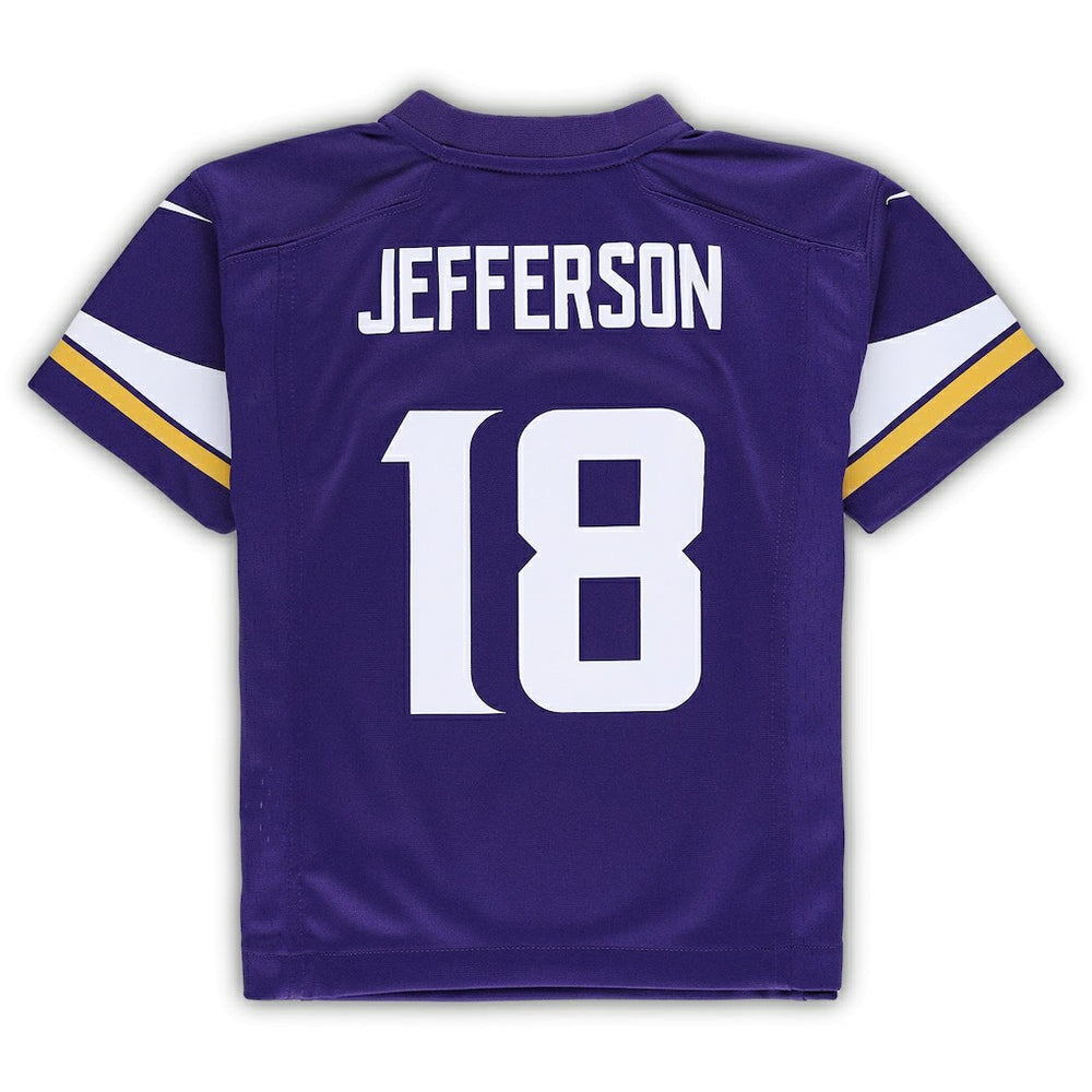 Justin Jefferson Minnesota Vikings Preschool Game Jersey - Purple - Nike