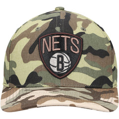Mitchell & Ness Brooklyn Nets Woodland Desert Snapback Hat Camo