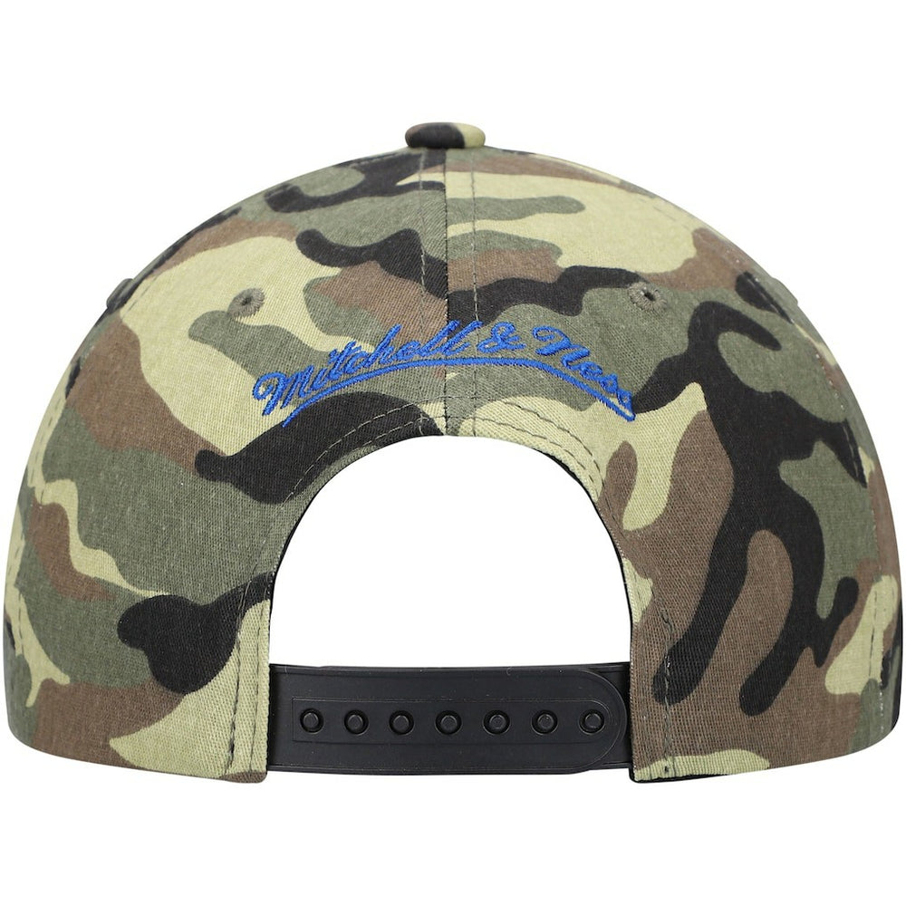 Mitchell & Ness Philadelphia 76ers Woodland Desert Snapback Hat Camo