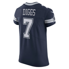 Trevon Diggs Dallas Cowboys Vapor Elite Jersey - Navy - Nike