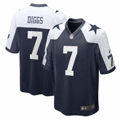 Trevon Diggs Dallas Cowboys Alternate Game Team Jersey - Navy - Nike
