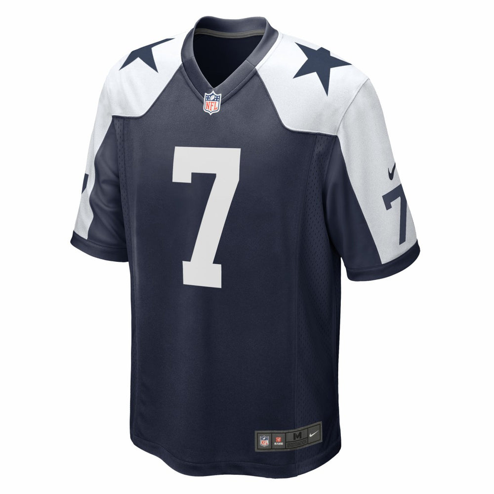 Trevon Diggs Dallas Cowboys Alternate Game Team Jersey - Navy - Nike