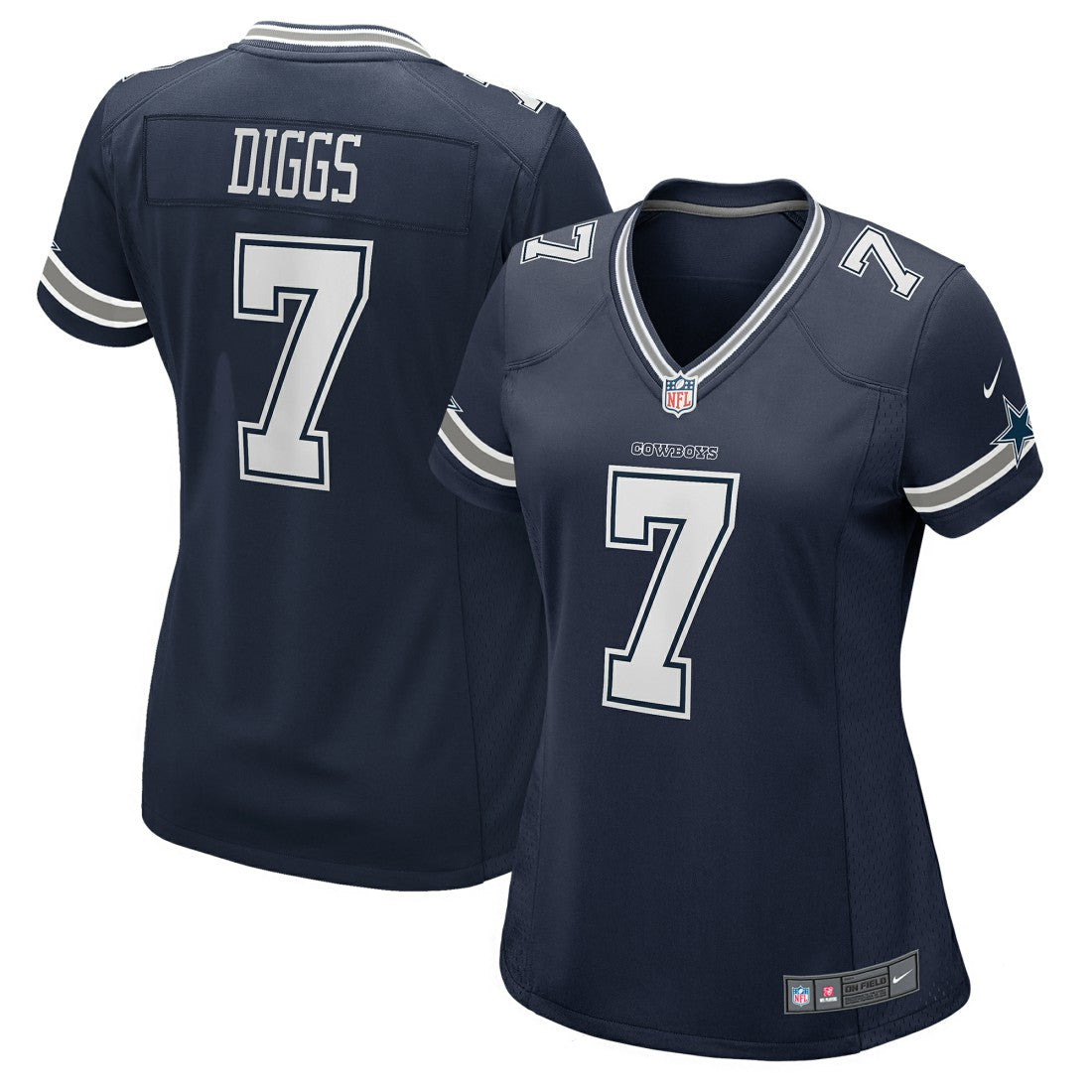 Trevon Diggs Dallas Cowboys Women's Game Jersey - Navy - Nike