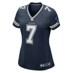 Trevon Diggs Dallas Cowboys Women's Game Jersey - Navy - Nike