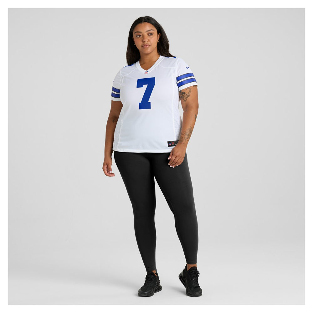 Trevon Diggs Dallas Cowboys Women's Game Jersey - White - Nike