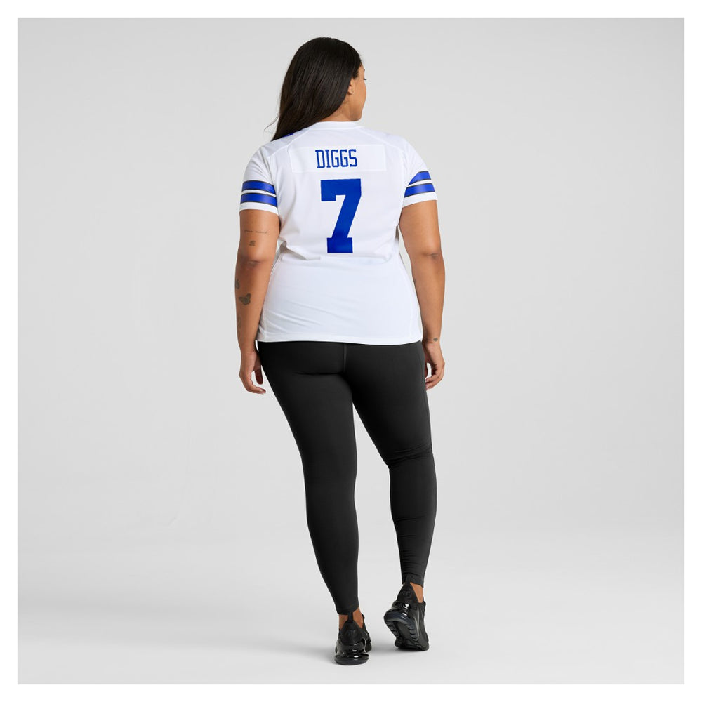 Trevon Diggs Dallas Cowboys Women's Game Jersey - White - Nike