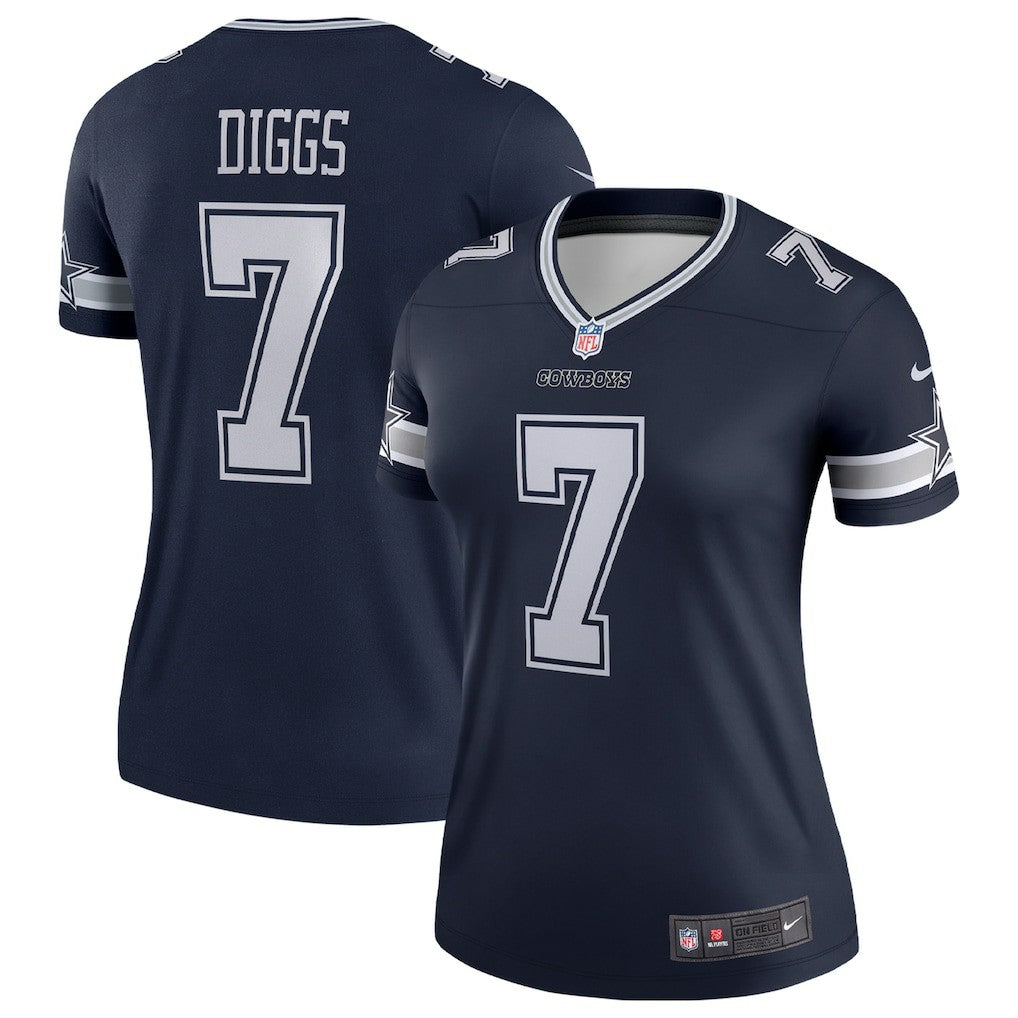 Trevon Diggs Dallas Cowboys Women's Legend Player Performance Top - Navy - Nike