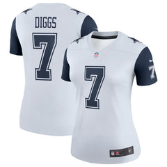 Trevon Diggs Dallas Cowboys Women's Legend Player Performance Top - White - Nike