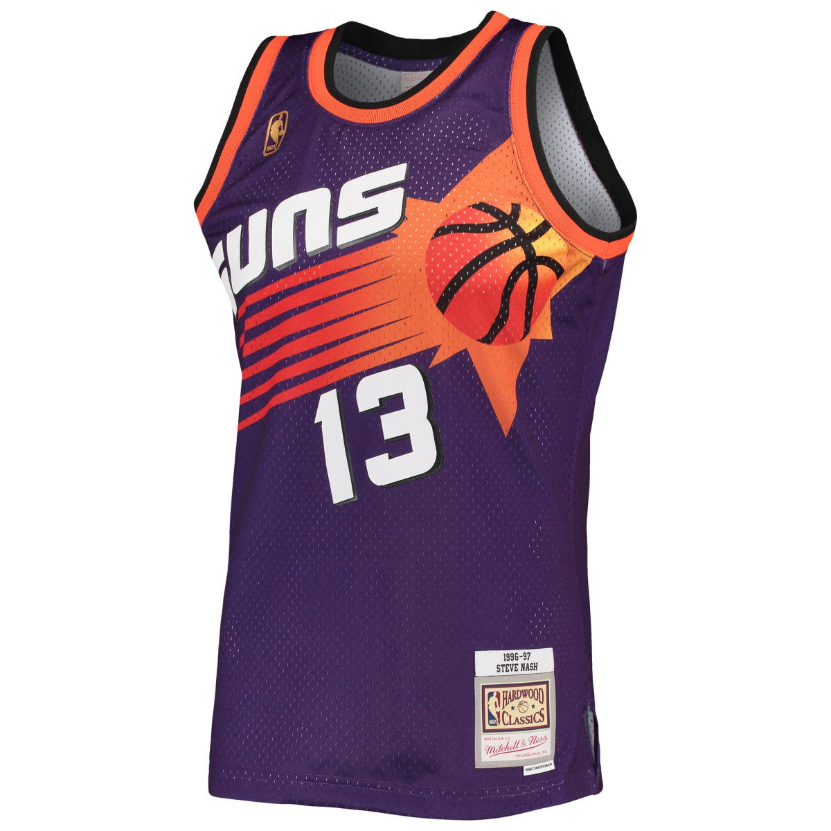 Mitchell & Ness Steve Nash Phoenix Suns 1996/97 Hardwood Classics Swingman Jersey Purple